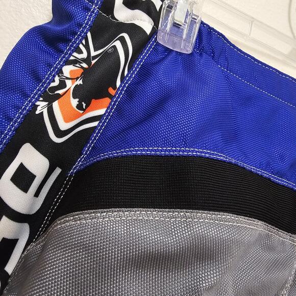 Moose Motor Crossing 36in waist Blue n Black pants. Active. Motorcycle. Korea. - Picture 7 of 16